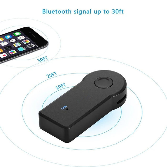 Adaptador de metal auxiliar 2 en 1 de 3,5 mm + convertidor de receptor de audio inalámbrico Bluetooth 4.1 para automóvil USB