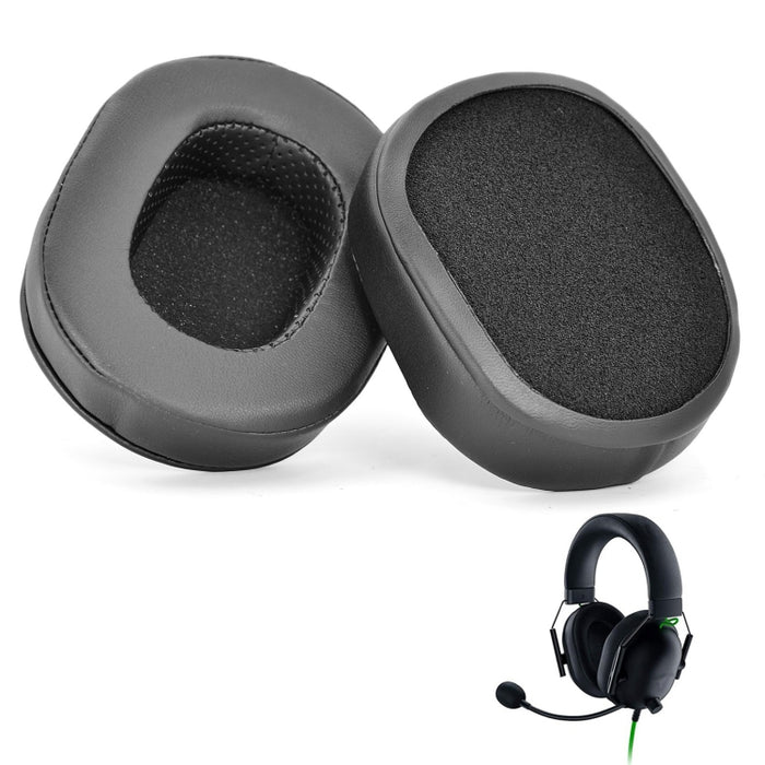 2 almohadillas de esponja para los oídos para Razer BlackShark V2 X, estilo: