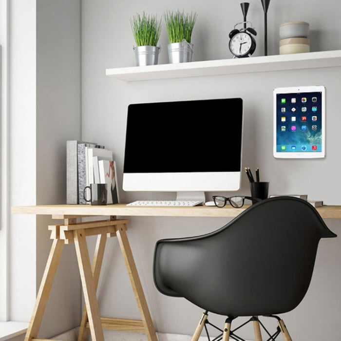 Soporte de pared para teléfono móvil con pegatina universal de adsorción magnética para iPad montado en la pared