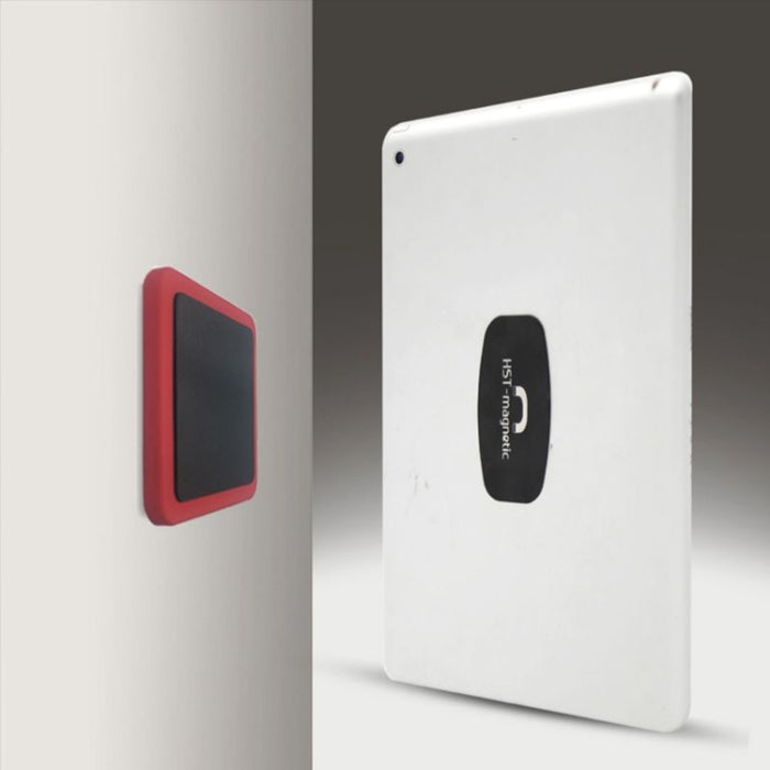 Soporte de pared para teléfono móvil con pegatina universal de adsorción magnética para iPad montado en la pared