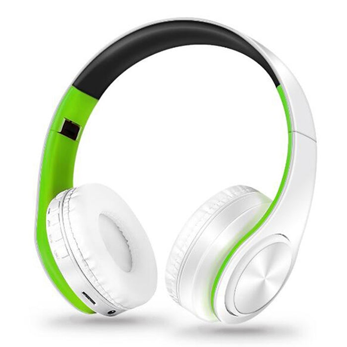 Auriculares Auriculares Bluetooth Auriculares inalámbricos Estéreo Plegable Auriculares deportivos Micrófono Auriculares Manos libres Reproductor de MP3