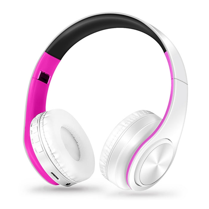 Auriculares Auriculares Bluetooth Auriculares inalámbricos Estéreo Plegable Auriculares deportivos Micrófono Auriculares Manos libres Reproductor de MP3