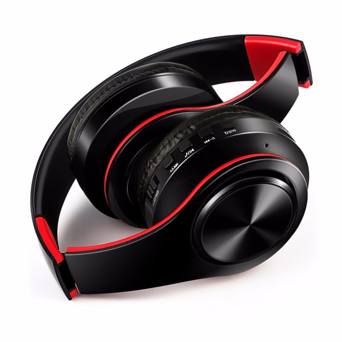 Auriculares Bluetooth inalámbricos estéreo HIFI para tableta Xiaomi iPhone Sumsamg, con micrófono, compatible con tarjeta SD y FM