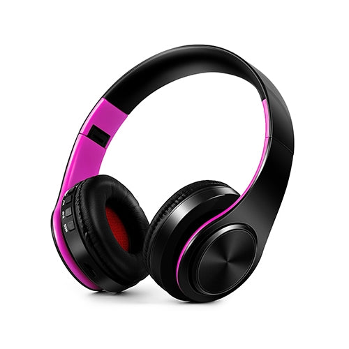Auriculares Bluetooth inalámbricos estéreo HIFI para tableta Xiaomi iPhone Sumsamg, con micrófono, compatible con tarjeta SD y FM