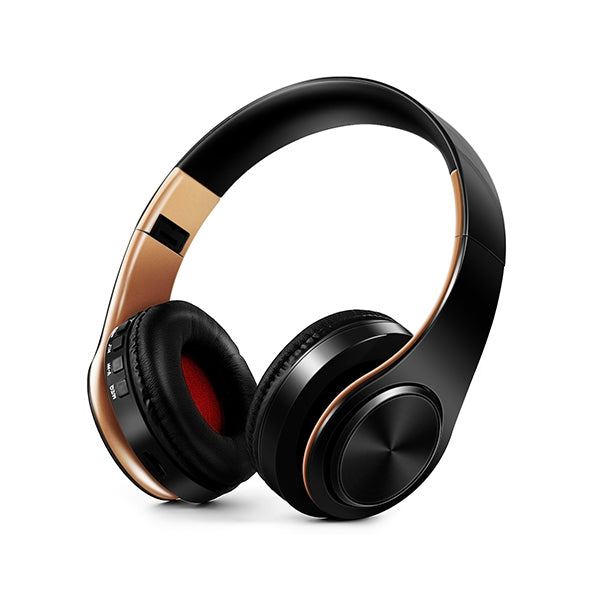Auriculares Bluetooth inalámbricos estéreo HIFI para tableta Xiaomi iPhone Sumsamg, con micrófono, compatible con tarjeta SD y FM