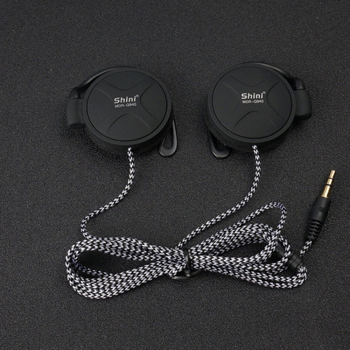 Shini Q940 3.5mm Super Bass EarHook Auricular para Reproductor Mp3 Computadora Móvil
