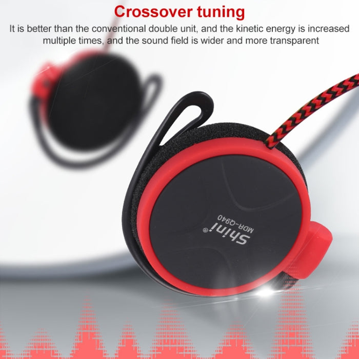 Shini Q940 3.5mm Super Bass EarHook Auricular para Reproductor Mp3 Computadora Móvil