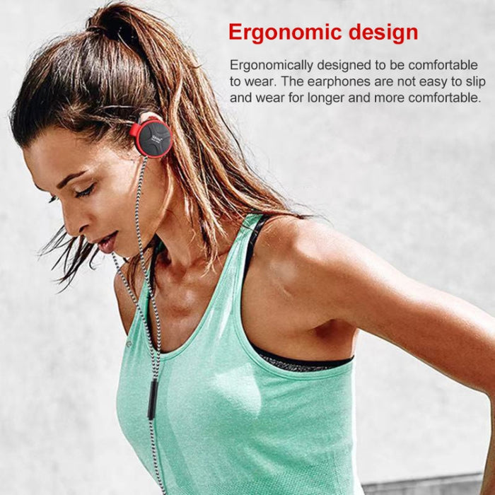Shini Q940 3.5mm Super Bass EarHook Auricular para Reproductor Mp3 Computadora Móvil