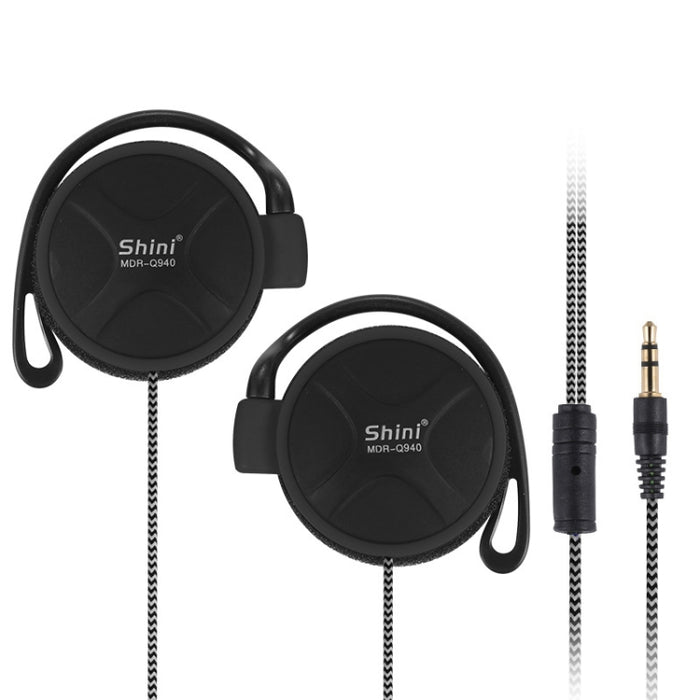 Shini Q940 3.5mm Super Bass EarHook Auricular para Reproductor Mp3 Computadora Móvil