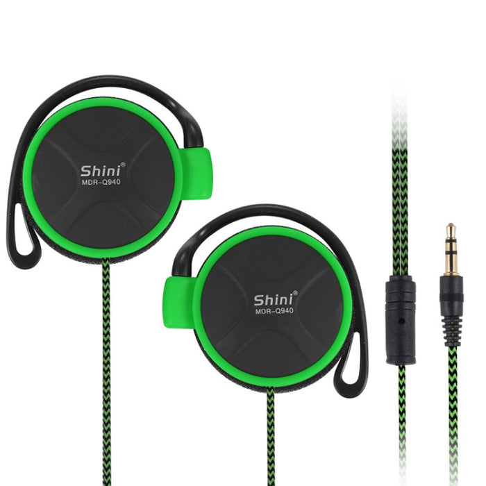 Shini Q940 3.5mm Super Bass EarHook Auricular para Reproductor Mp3 Computadora Móvil