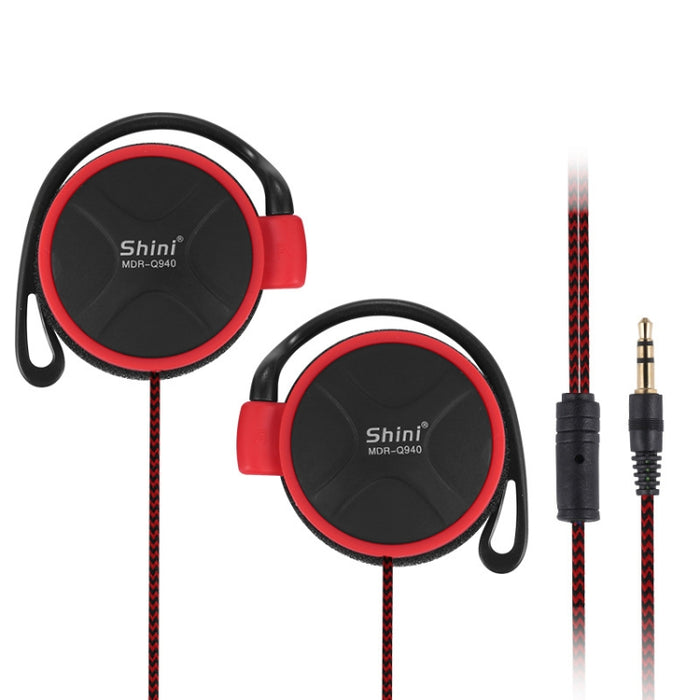 Shini Q940 3.5mm Super Bass EarHook Auricular para Reproductor Mp3 Computadora Móvil