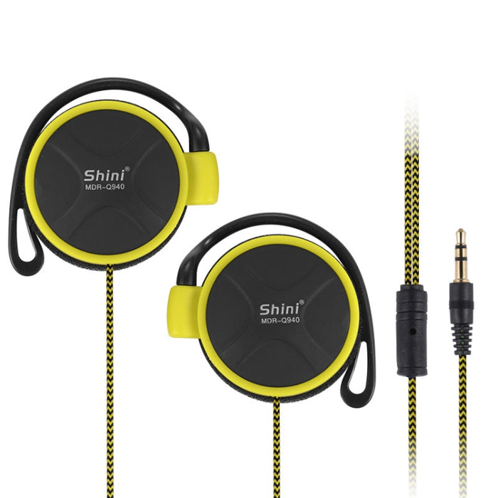 Shini Q940 3.5mm Super Bass EarHook Auricular para Reproductor Mp3 Computadora Móvil