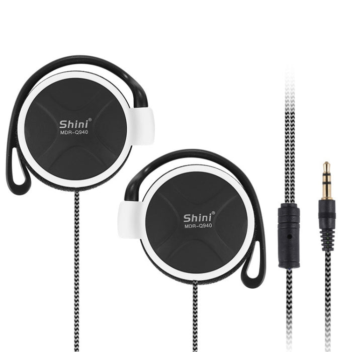 Shini Q940 3.5mm Super Bass EarHook Auricular para Reproductor Mp3 Computadora Móvil