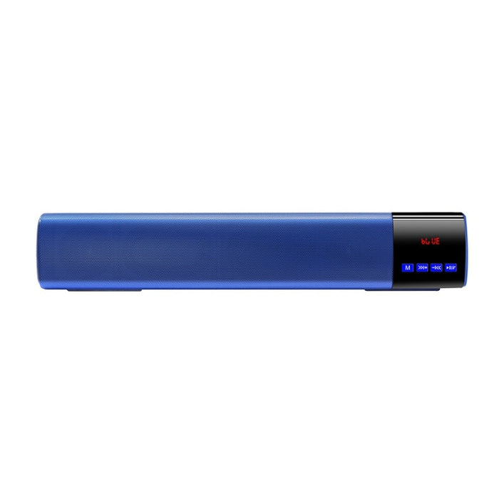 TOPROAD alta potencia 10W HIFI altavoz inalámbrico portátil con Bluetooth barra de sonido estéreo TF FM USB Subwoofer columna para ordenador TV teléfono
