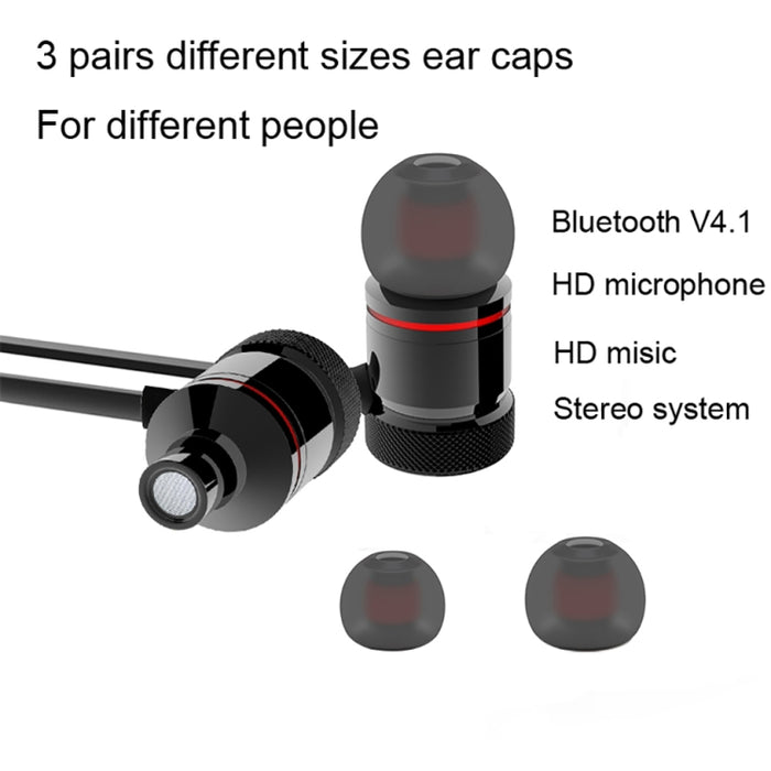 MoreBlue S07 auriculares inalámbricos Bluetooth auriculares estéreo magnéticos de Metal auriculares deportivos inalámbricos auriculares con micrófono