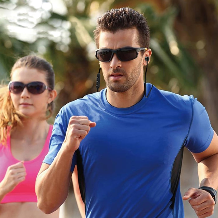 MoreBlue S07 auriculares inalámbricos Bluetooth auriculares estéreo magnéticos de Metal auriculares deportivos inalámbricos auriculares con micrófono