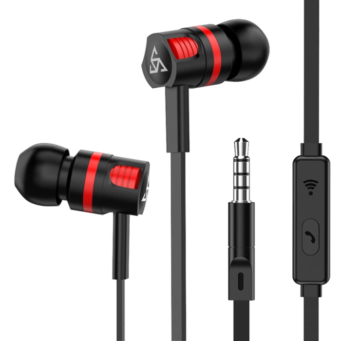 Auricular estéreo Super Bass con micrófono para teléfono móvil Samsung / Xiaomi