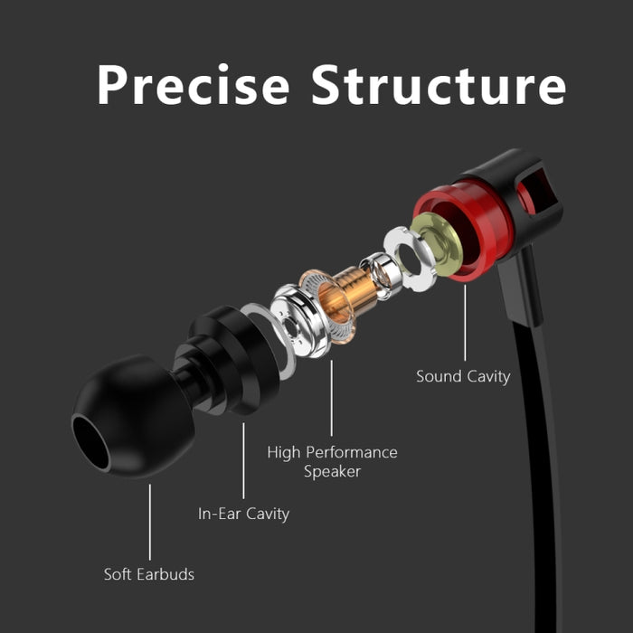 Auricular estéreo Super Bass con micrófono para teléfono móvil Samsung / Xiaomi