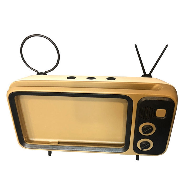 Soporte de teléfono Retro Lazy Live TV de escritorio para teléfono móvil con pantalla de 4,7 ~ 6,2 pulgadas