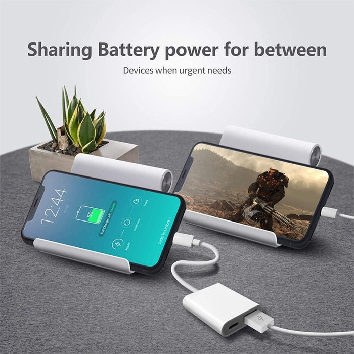 Adaptador OTG de interfaz de 8 pines a USB2.0+8 pines, compatible con sistema IOS 13