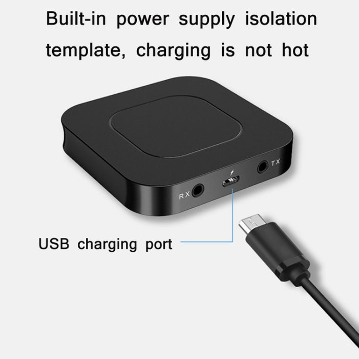 BT-13 2 en 1 Adaptador Bluetooth 5.0 Receptor y transmisor de audio inalámbrico