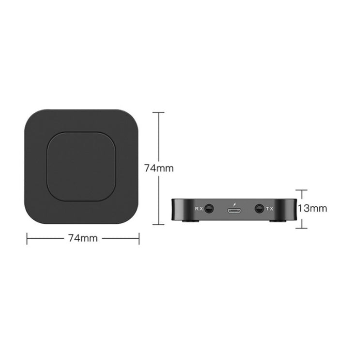 BT-13 2 en 1 Adaptador Bluetooth 5.0 Receptor y transmisor de audio inalámbrico