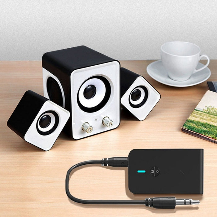 BT-6 Receptor y transmisor 2 en 1 Adaptador de audio Bluetooth 5.0