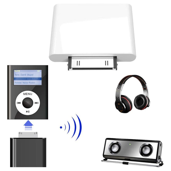 IPF01 Transmisor de audio Bluetooth4.1 de 30 pines para entrega de color aleatorio de IPod