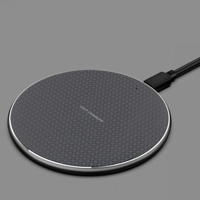 Cargador inalámbrico universal para teléfono móvil de aleación de aluminio K8 10W