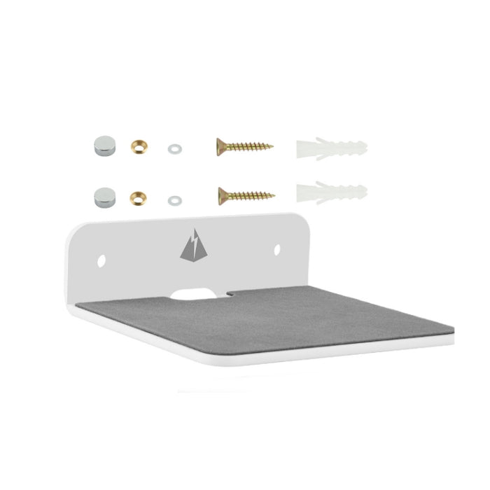 Soporte de almacenamiento de pared para altavoz Bluetooth, altavoz de cabecera, soporte de carga para teléfono