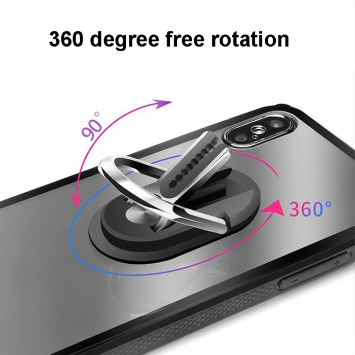 Soporte creativo para teléfono de coche, soporte de anillo de navegación con salida de aire multifunción para coche, 3 uds.