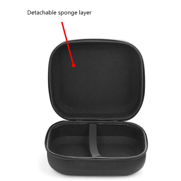 Bolsa para auriculares supraaurales controlada por cable HIFI de 2 piezas para Denon AH-MM200