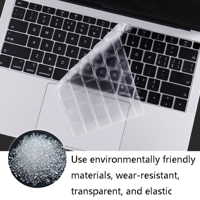 Película protectora transparente del teclado del ordenador portátil de TPU de 0,13 mm