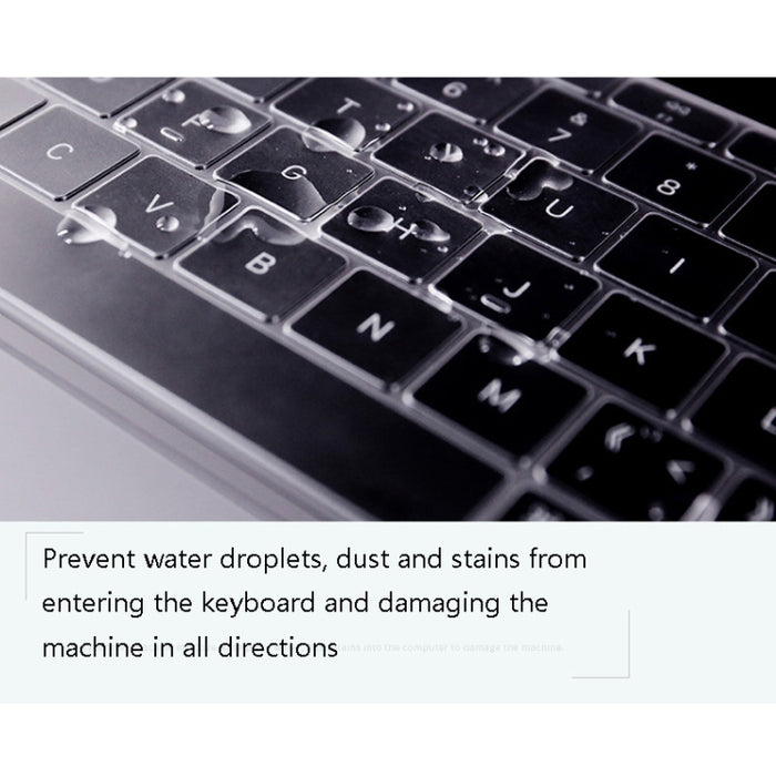 Película protectora transparente del teclado del ordenador portátil de TPU de 0,13 mm