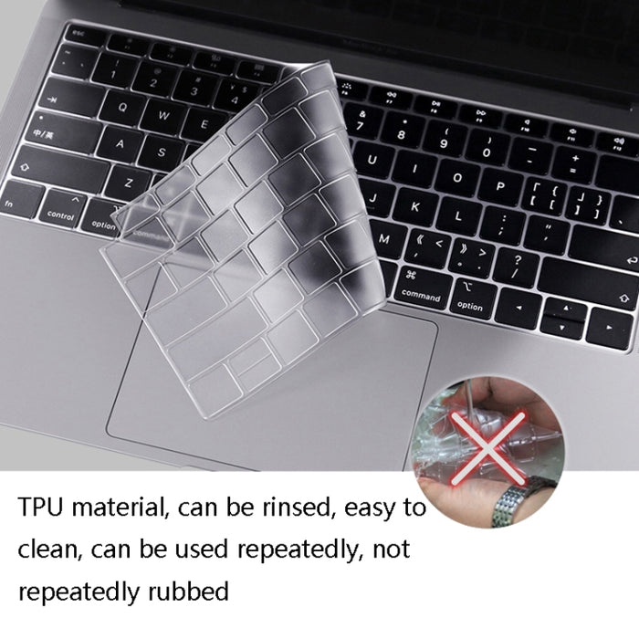 Película protectora transparente del teclado del ordenador portátil de TPU de 0,13 mm