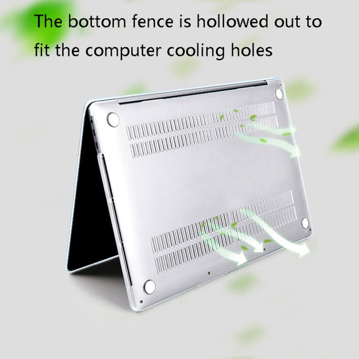 Funda protectora transparente cristalina para ordenador portátil