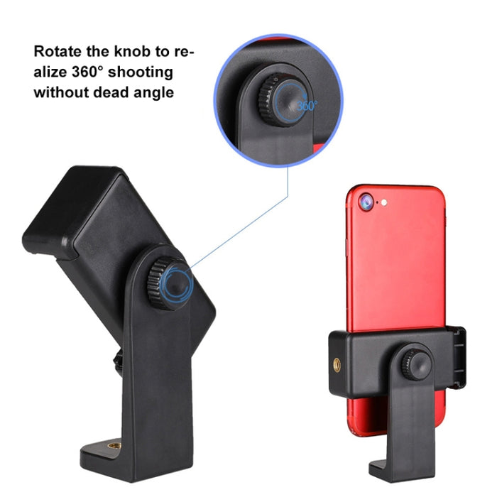 Soporte universal para teléfono móvil de escritorio de 5 PCS Soporte de transmisión en vivo de 360 grados