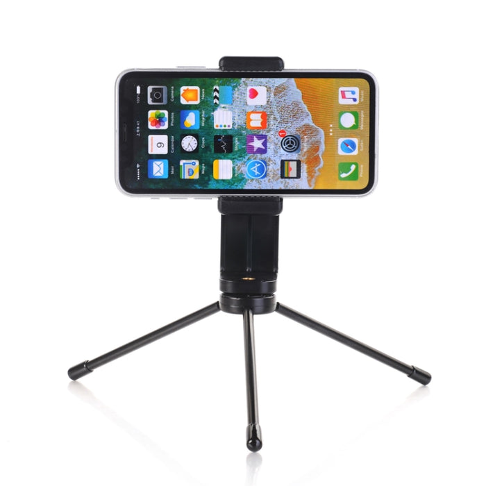 Soporte universal para teléfono móvil de escritorio de 5 PCS Soporte de transmisión en vivo de 360 grados
