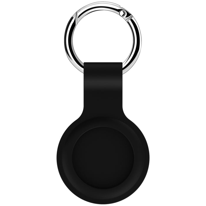 2 fundas protectoras de silicona antiarañazos a prueba de golpes con gancho para Airtag
