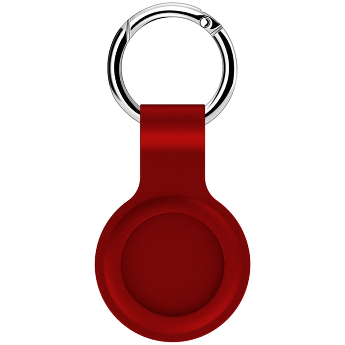 2 fundas protectoras de silicona antiarañazos a prueba de golpes con gancho para Airtag