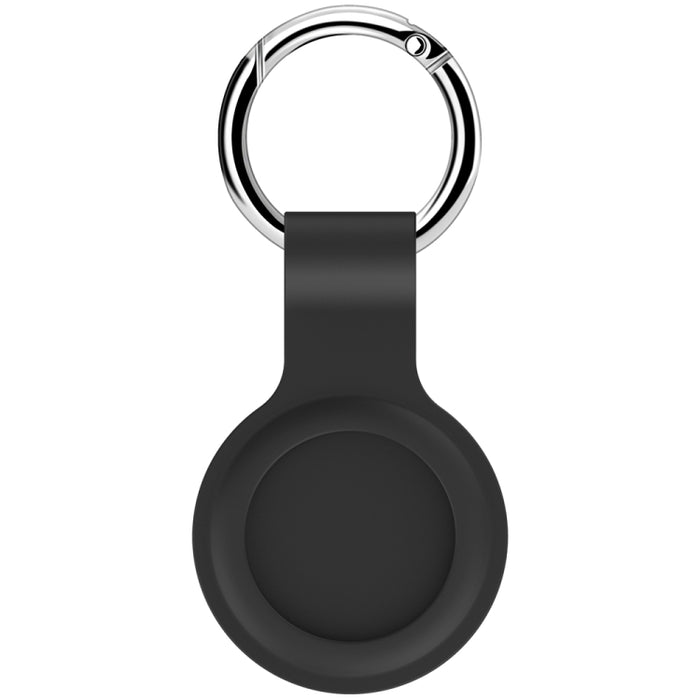 2 fundas protectoras de silicona antiarañazos a prueba de golpes con gancho para Airtag