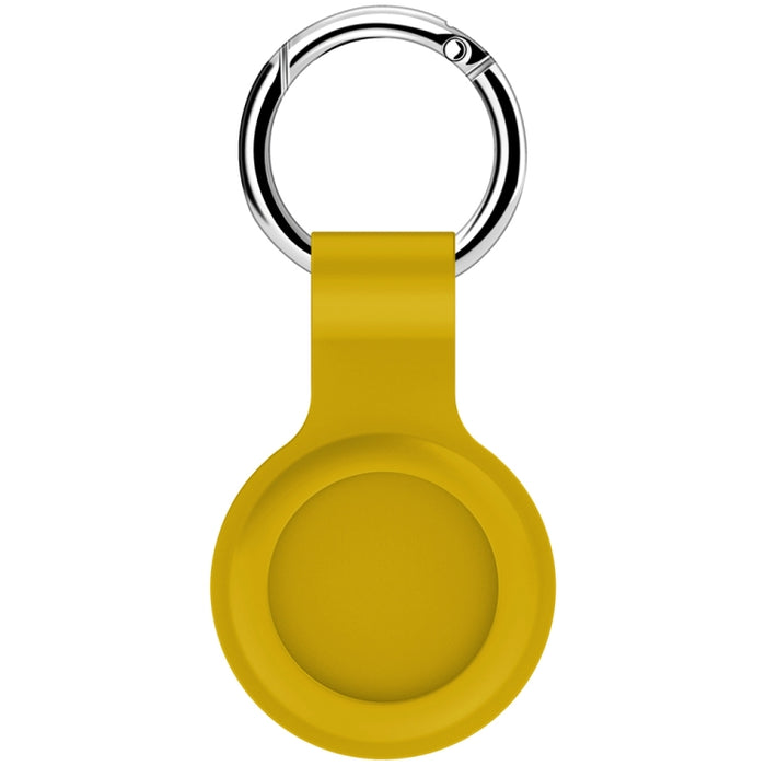 2 fundas protectoras de silicona antiarañazos a prueba de golpes con gancho para Airtag