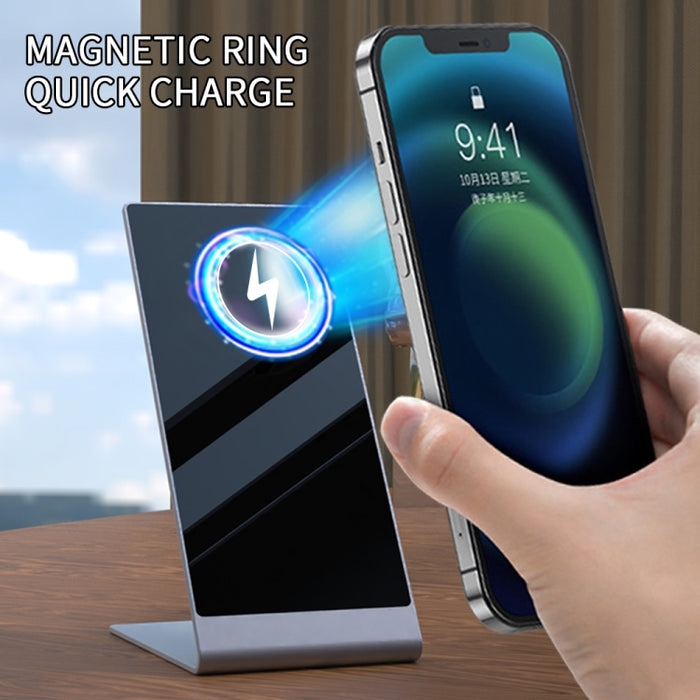 Cargador inalámbrico magnético del tenedor del teléfono móvil de Y13 15W para el iPhone