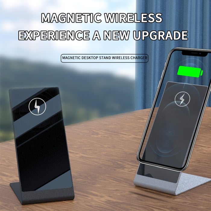 Cargador inalámbrico magnético del tenedor del teléfono móvil de Y13 15W para el iPhone