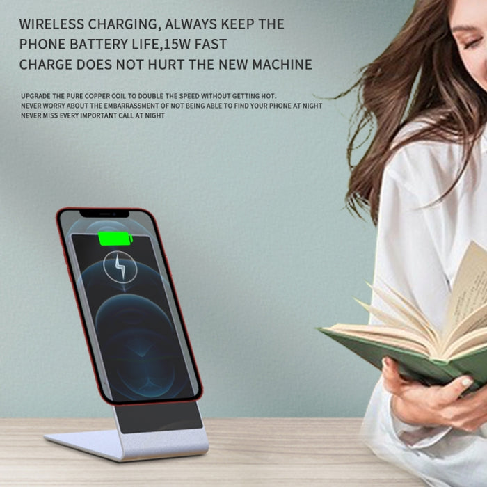 Cargador inalámbrico magnético del tenedor del teléfono móvil de Y13 15W para el iPhone