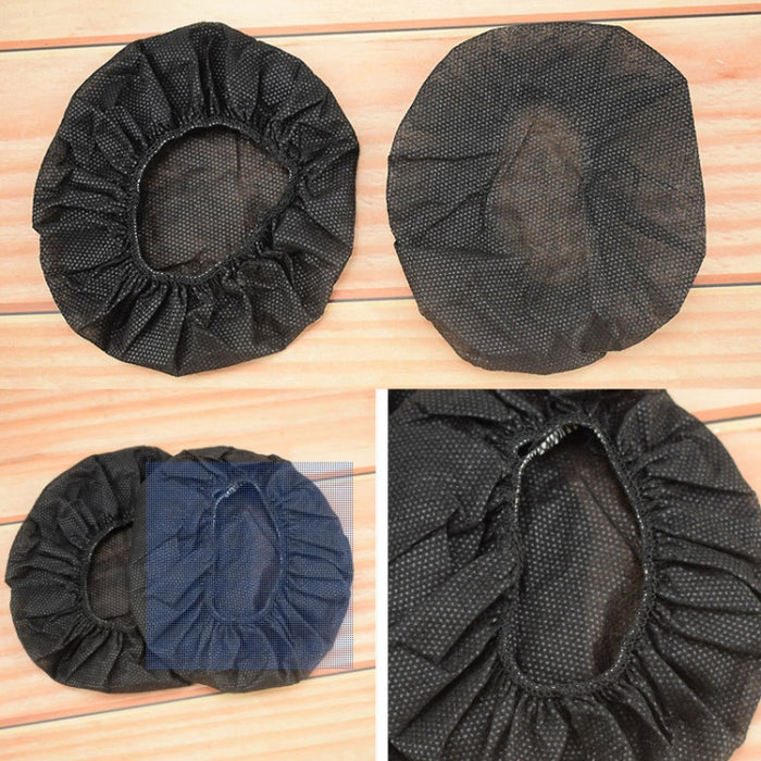 50 pares de auriculares desechables con cubierta antipolvo, cubierta protectora no tejida para auriculares de juego