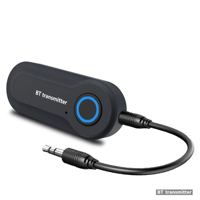 GT09S Transmisor USB Bluetooth Adaptador de audio de 3,5 mm TV Computadora Transmisor de audio Bluetooth