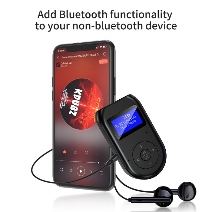 Bluetooth 5.0 Audio Lanzamiento Recepción Llamada Tres en uno TV Juego de computadora Música Adaptador Bluetooth