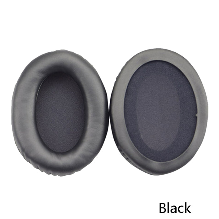 1 par de fundas de esponja para auriculares, funda de cuero para Kingston Cloud Silver II