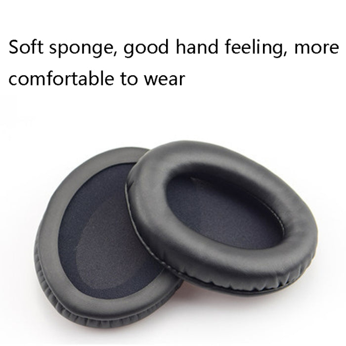 1 par de fundas de esponja para auriculares, funda de cuero para Kingston Cloud Silver II